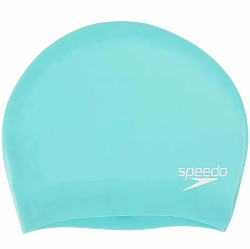 Speedo Long Hair Cap Green-2